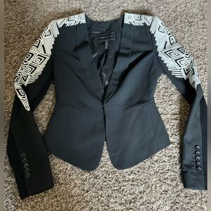 Woman’s small black blazer